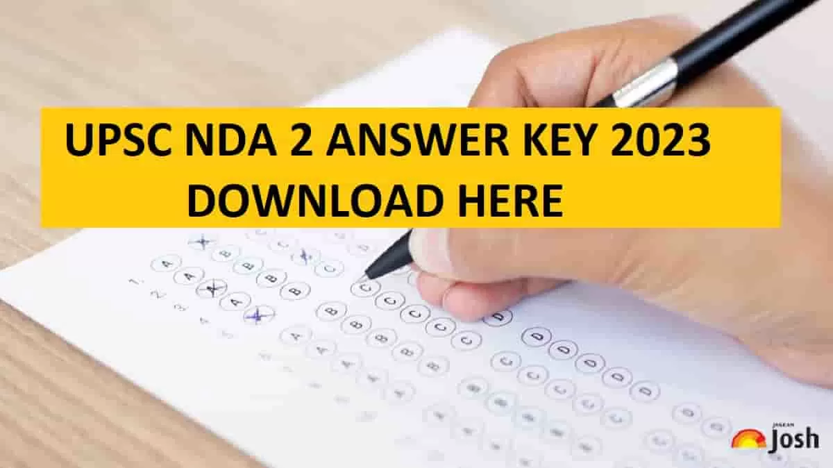 : Get all the details of NDA 2 Answer Key 2023 here