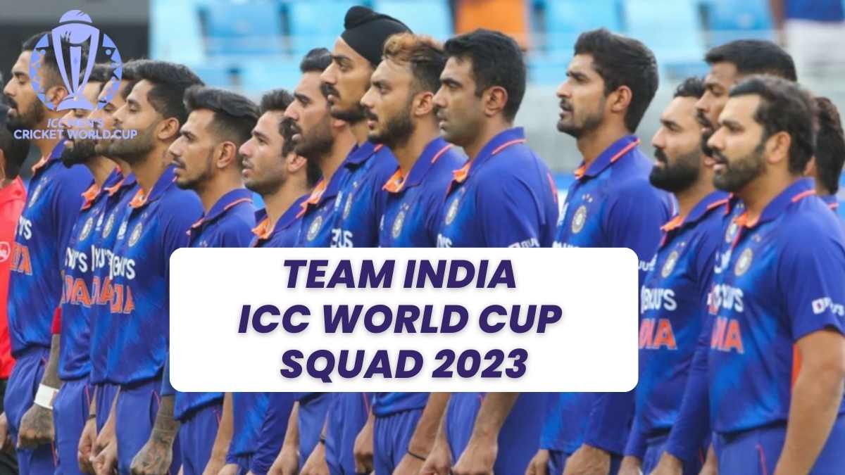 World cup 2024 india team members list, All Teams Squad for ICC Men's