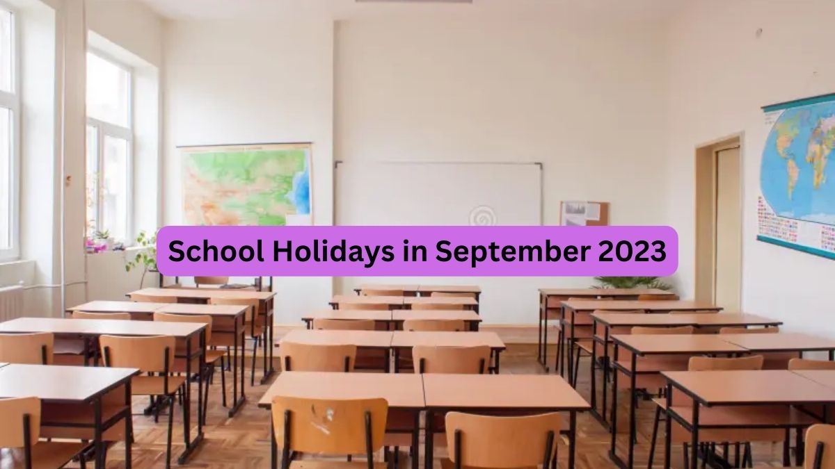 School Holidays in September 2023