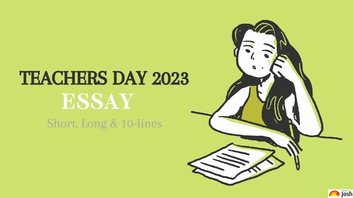 Essay on Teacher's Day 2023 in English