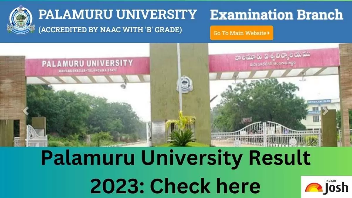 Get the direct link to download Palamuru University Result 2023 PDF here.