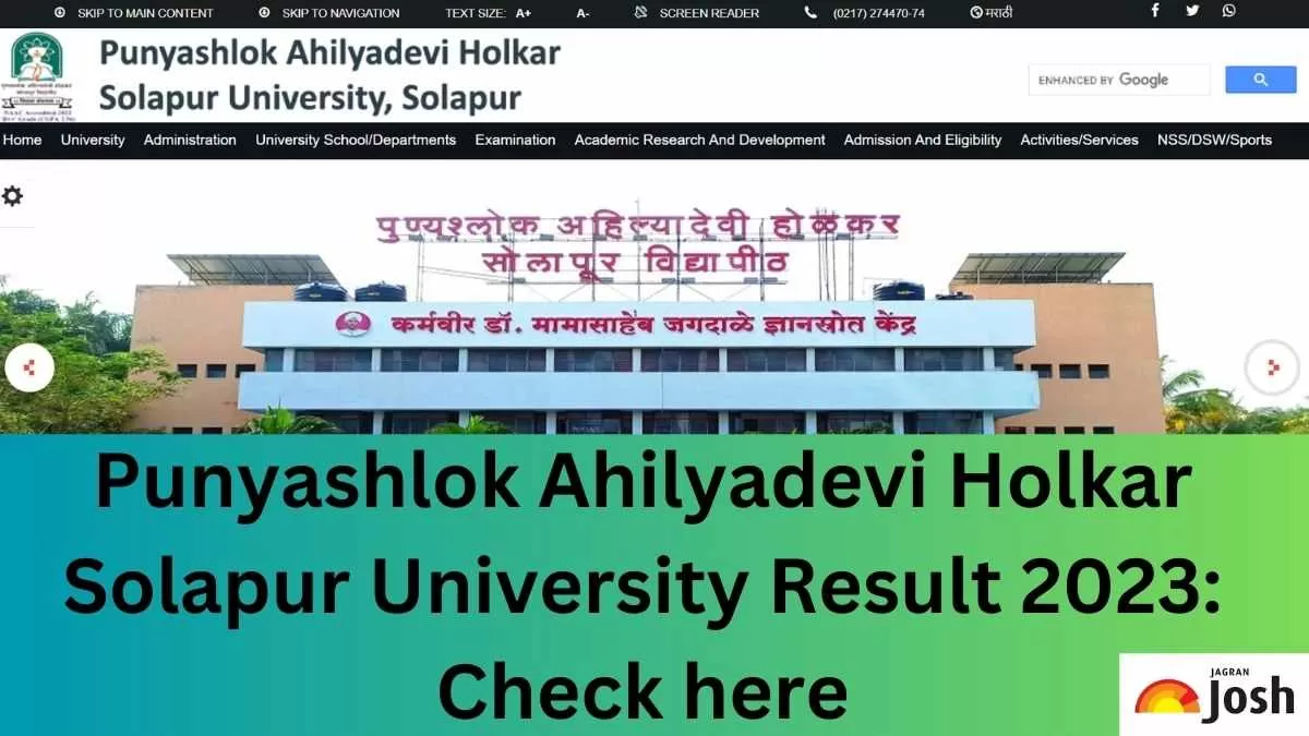 Get the direct link to download Solapur University Result 2023 PDF here.
