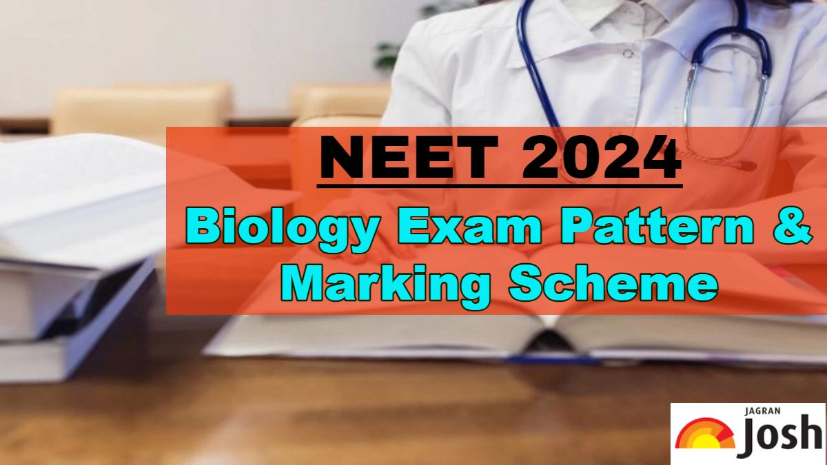 Check NEET Biology Exam Pattern 2024 with Marking Scheme
