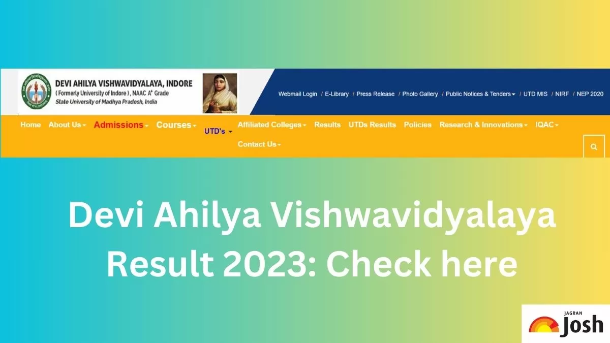 Get the direct link to download DAVV Result 2023 PDF here.