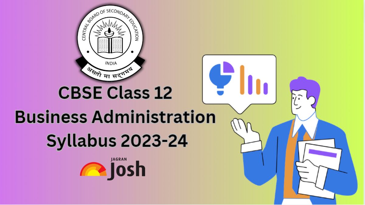 Download CBSE Board Class 12th Business Administration Syllabus PDF for session 2023-24 