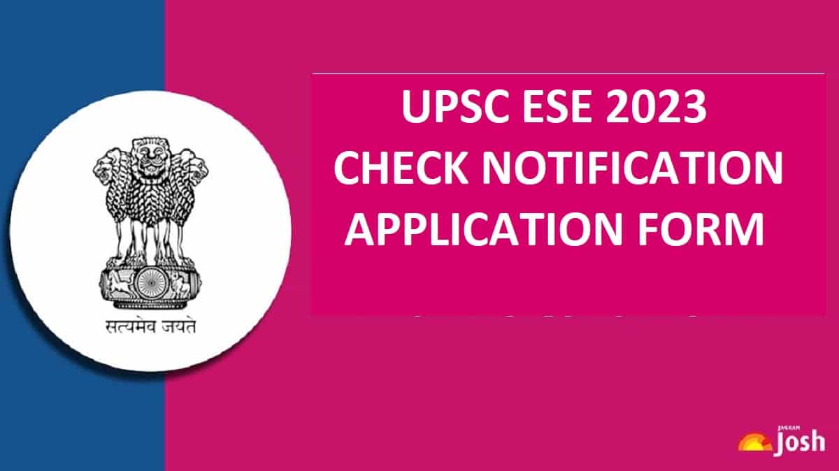 UPSC ESE 2024 Notification OUT Check Registration Link, Exam Date