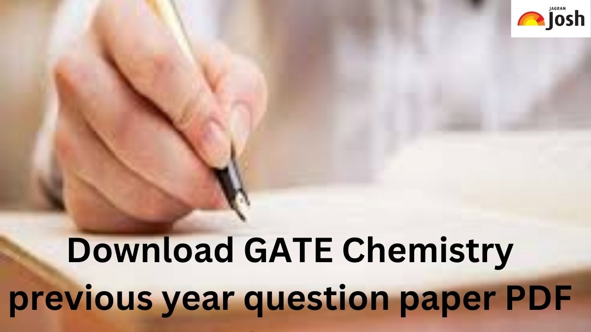 GATE Chemistry Question Paper with Solution, Download Previous Year