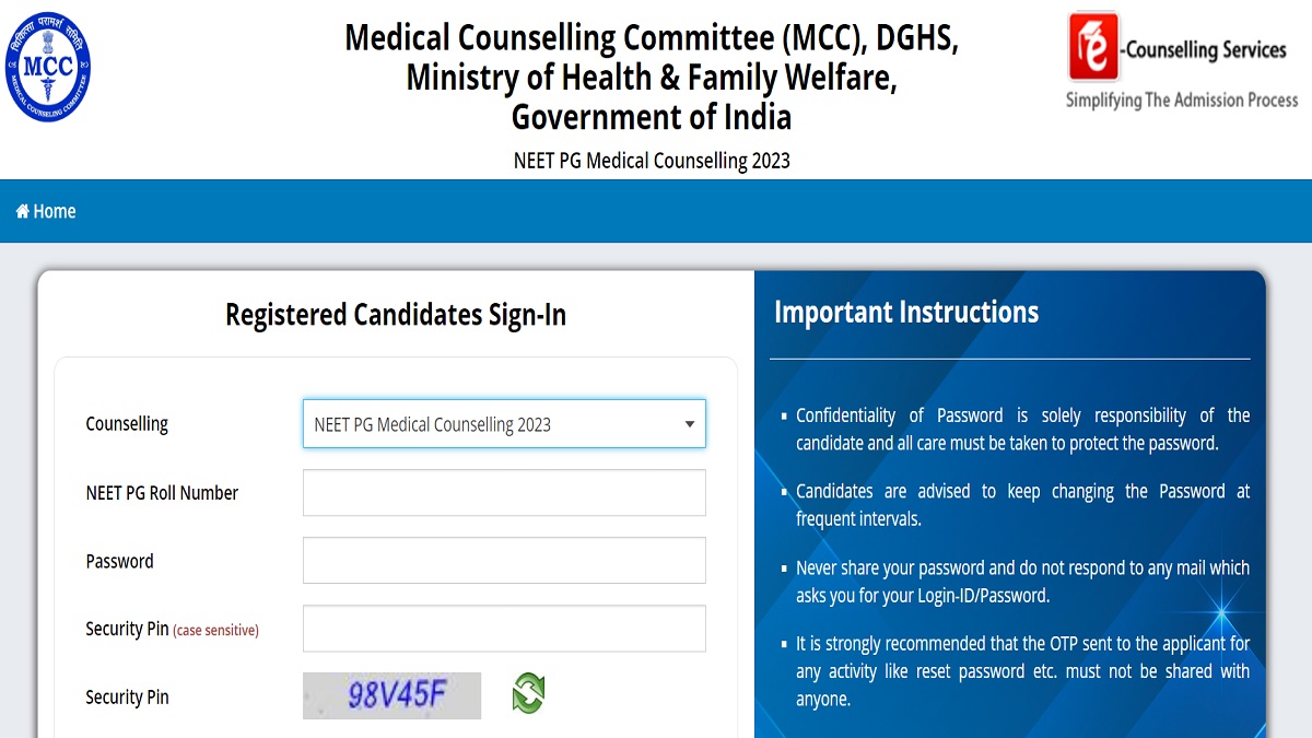 NEET PG Round 3 Counselling Registrations Begin Tomorrow