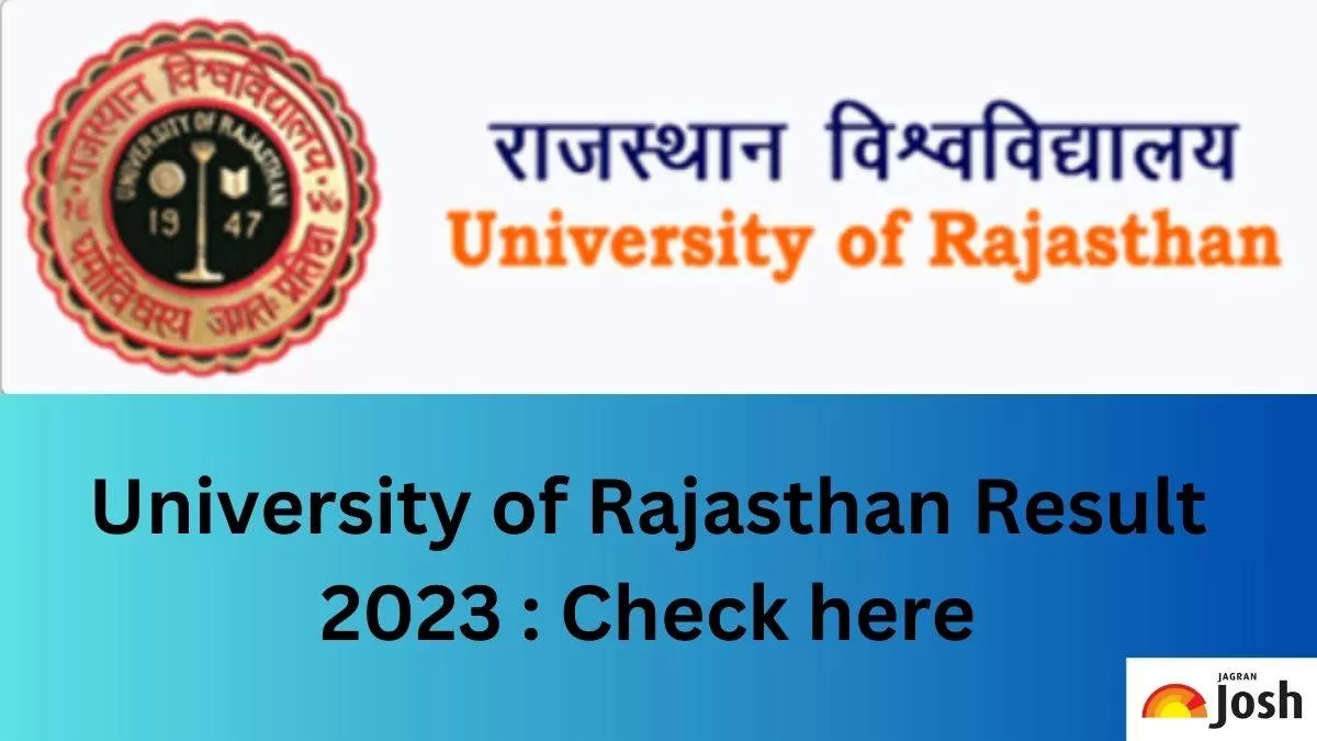 Uniraj Result 2023 OUT: Direct Link To Download Rajasthan University ...