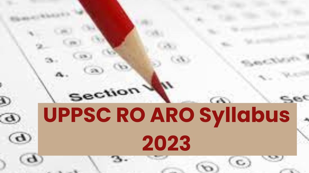UPPSC RO ARO Exam Syllabus 2023: यहां चेक करें यूपी आरओ,एआरओ  पाठ्यक्रम और किताबों की लिस्ट   