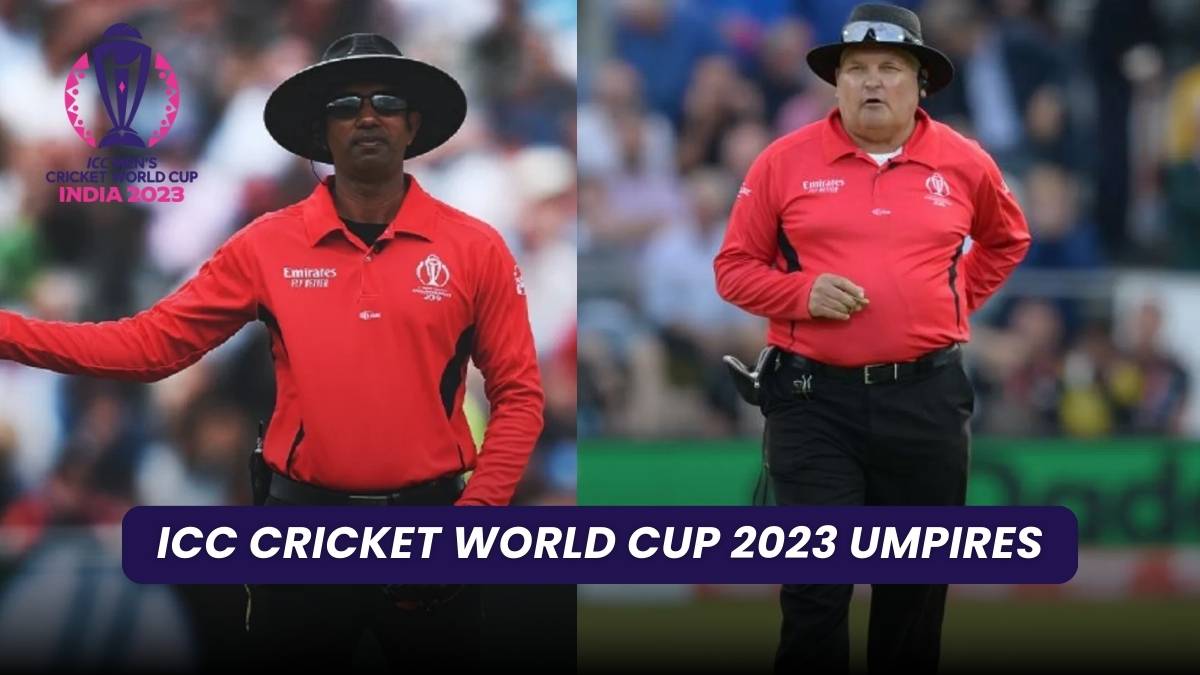 ICC Cricket World Cup 2023 Check the list of Official Umpires and