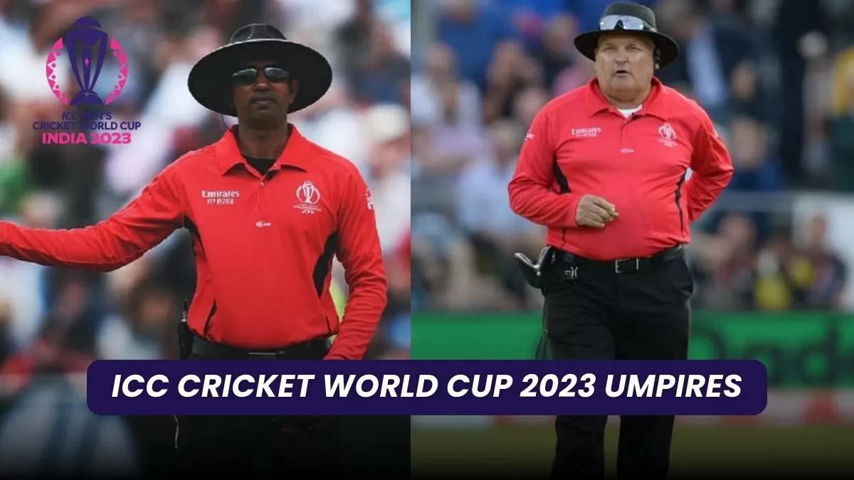 Icc Cricket World Cup 2023 Check The List Of Official Umpires And Match Referees 3263