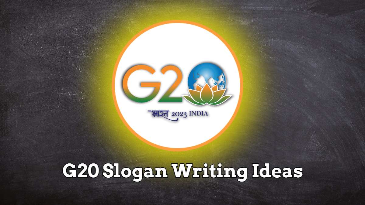 G20 Slogan Ideas for School Students