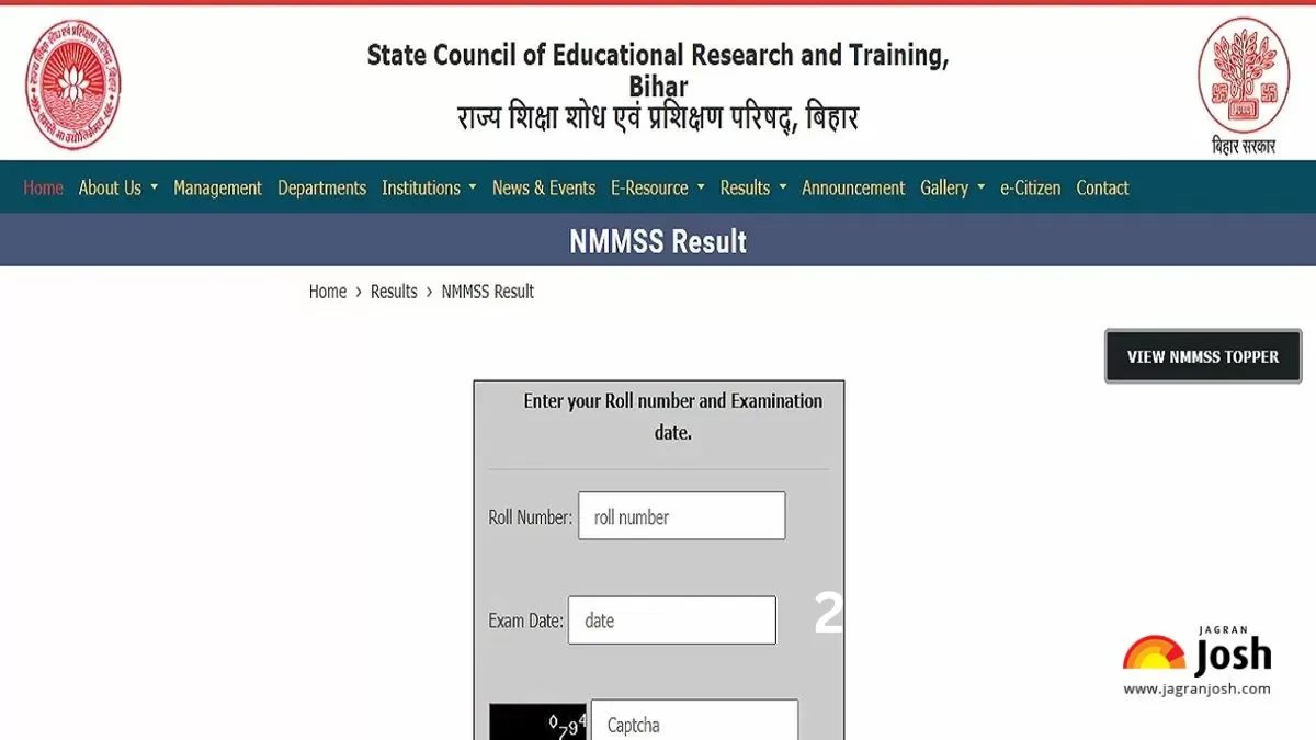बिहार एनएमएमएस रिजल्ट 2024 scert.bihar.gov.in पर घोषित कर दिए है। आप मेरिट लिस्ट पीडीएफ यहां देख सकते हैं।