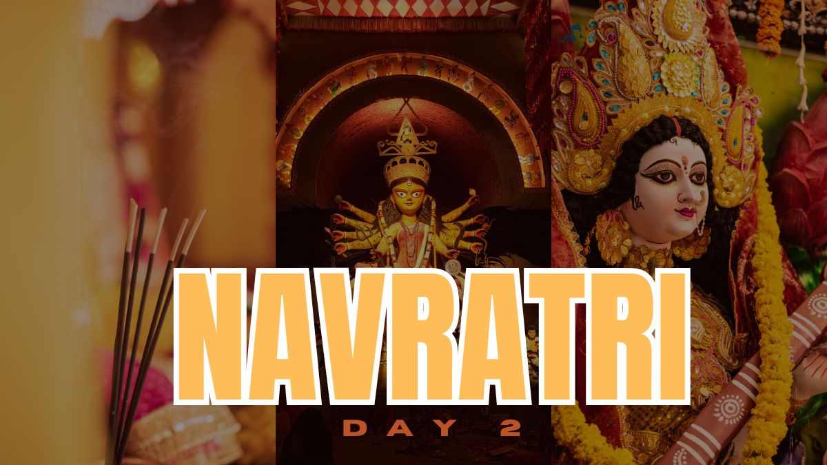 Navratri 2024 Colour Today Day 2 Maa Brahmcharini Story and