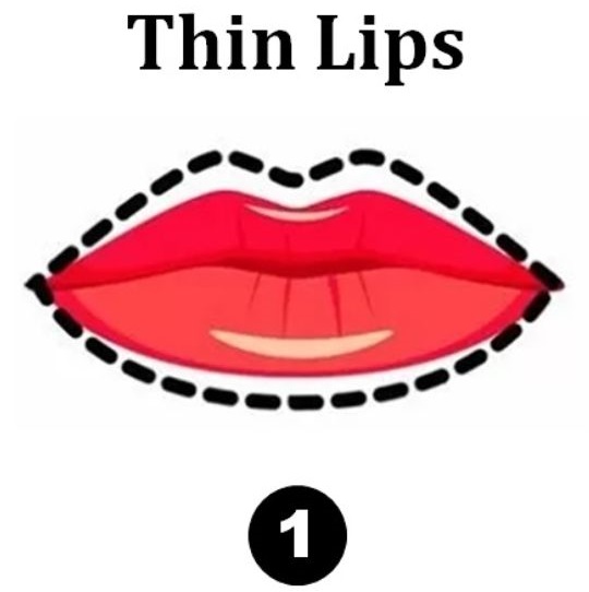 thin lips personality traits