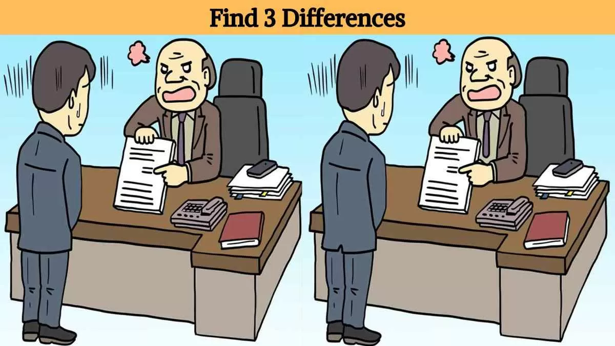 Find 3 differences in 16 seconds