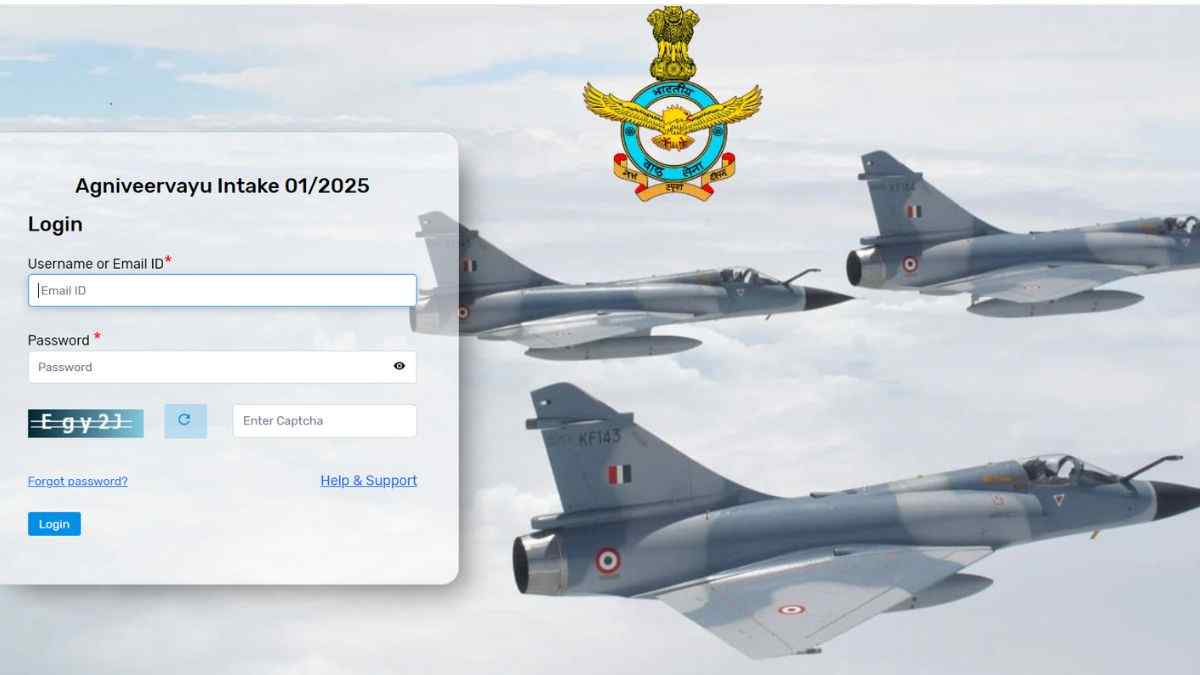 एयरफोर्स अग्निवीर रिजल्ट 2024 OUT:  जारी हुआ एयरफोर्स अग्निवीर परीक्षा का परिणाम, agnipathvayu.cdac.in से करें डाउनलोड  