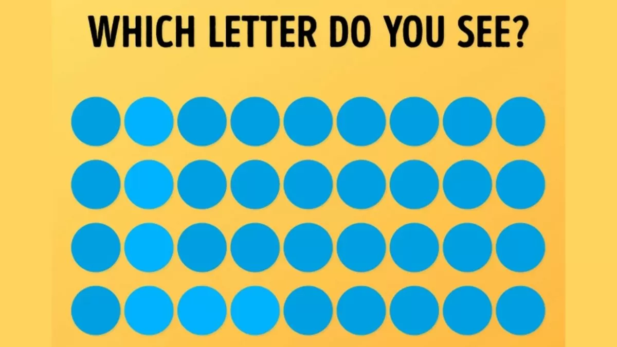 Test Your IQ: Can You Tell Which Letter Do You See In This Picture In 8 ...