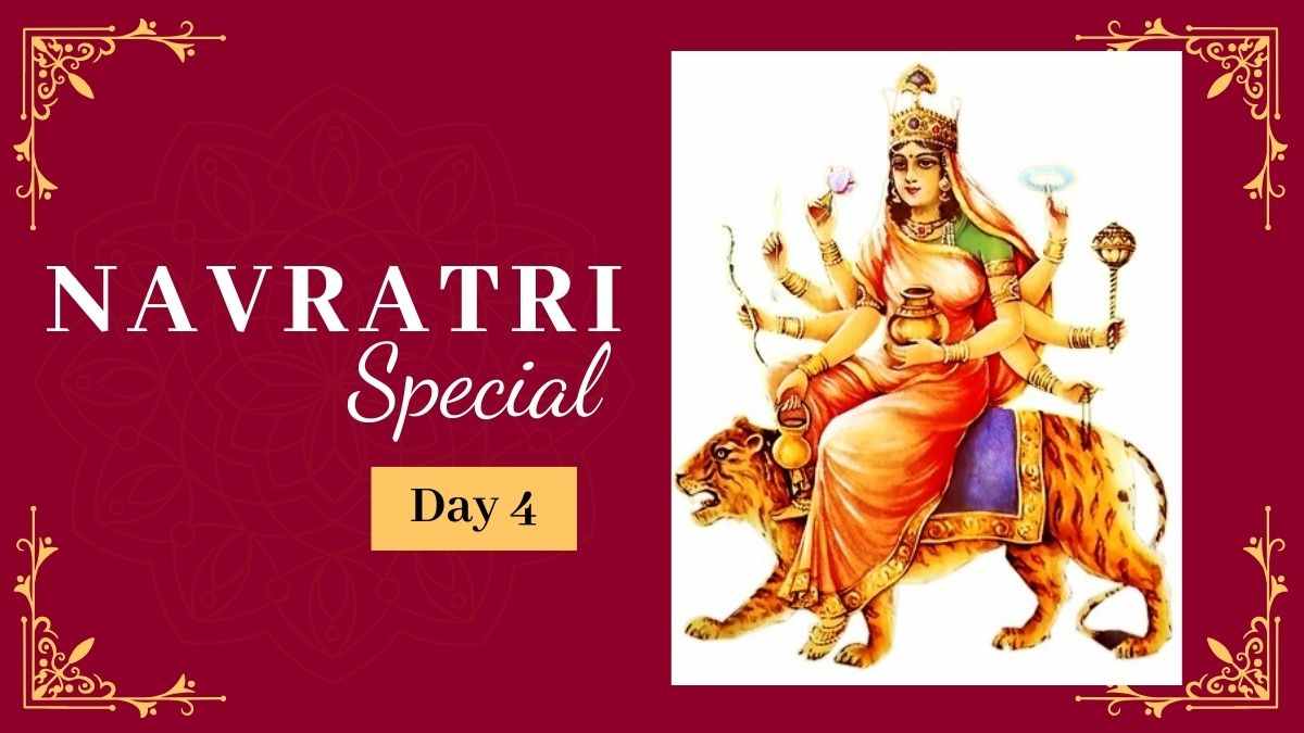 Navratri 2024 Day 4 What Is The Story Of Maa Kushmanda? Know Her