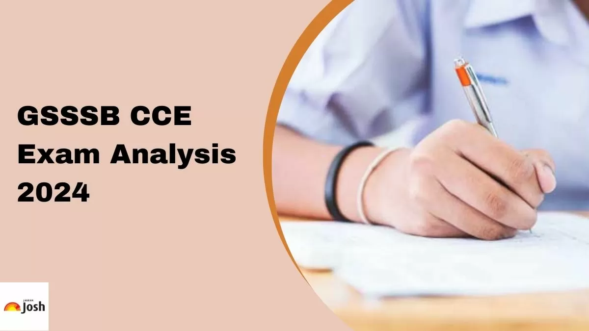Check the difficulty level and good attempt of GSSSB CCE 2024 exam here.