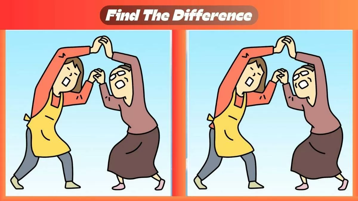 Find 3 Differences In 15 Seconds In This Women Fighting Scene