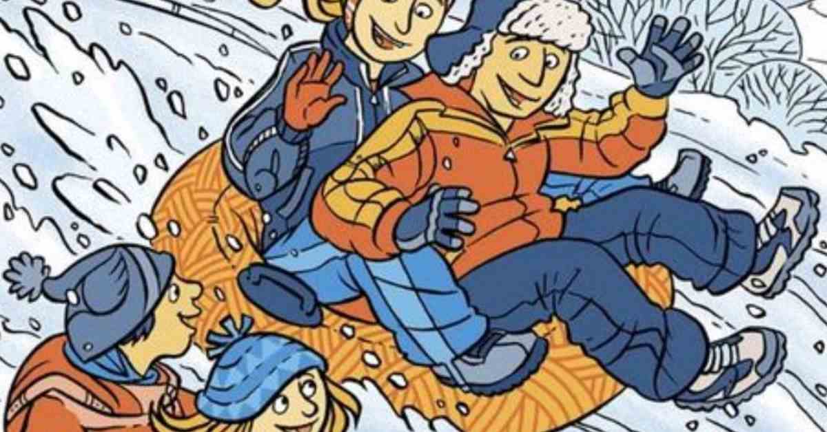 Seek and Find Puzzle: Can You Find the Fish Camouflaged in the Snow Scene?