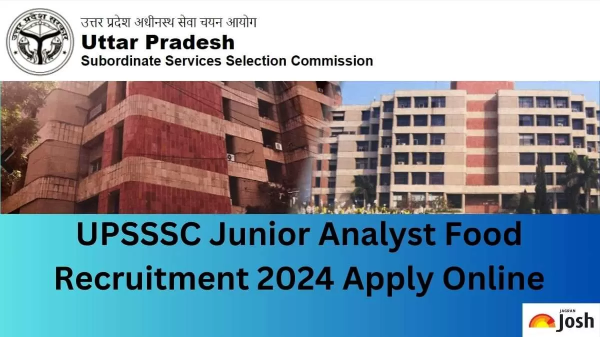 Check the direct link to UPSSSC Junior Analyst Food Recruitment 2024 registration here.