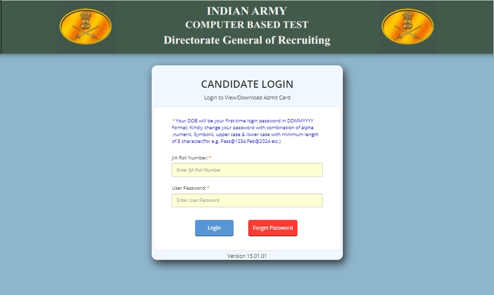 Indian Army Agniveer Admit Card 2024 Out: आर्मी अग्निवीर एडमिट कार्ड joinIndianarmy.nic.in पर जारी, यहां से करें डाउनलोड
