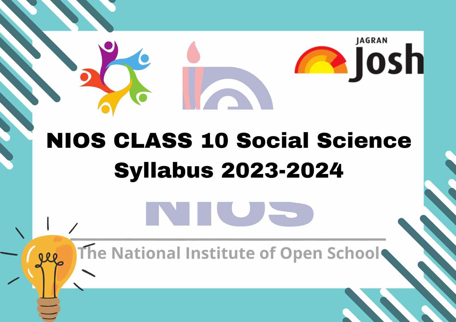 NIOS Class 10th Social Science Syllabus 2023-24: Download Subject-wise PDF