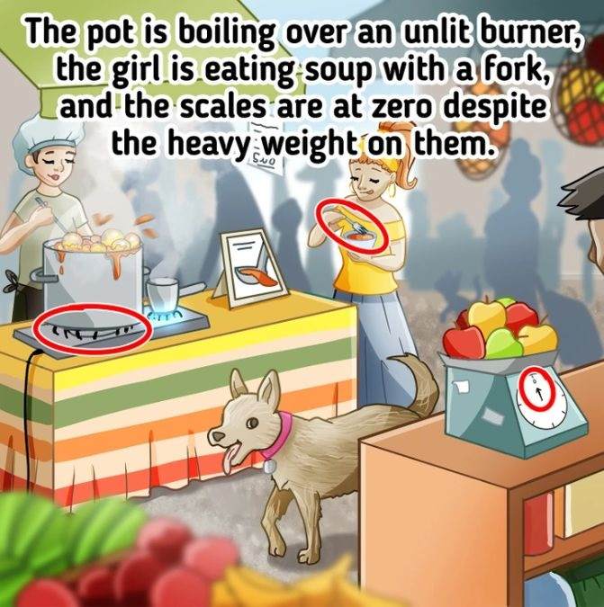 picture puzzles find the mistake with answers