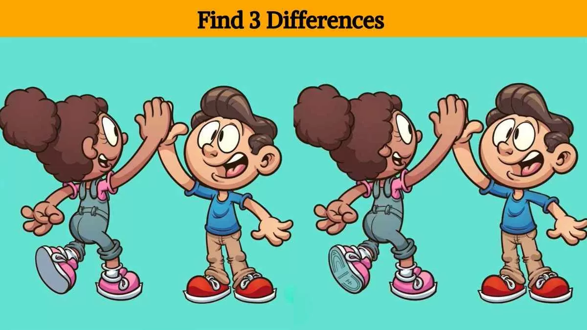 Find 3 differences in 11 seconds