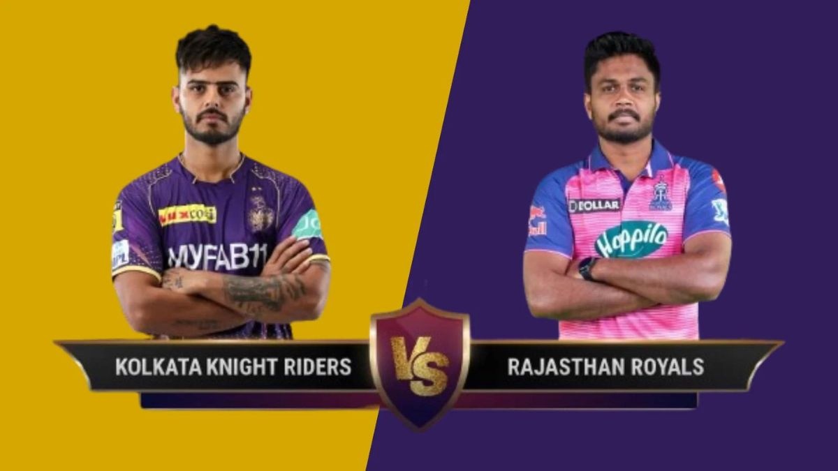 Today’s IPL Match (15 April) KKR vs RR Team Squad, Match Time, Where