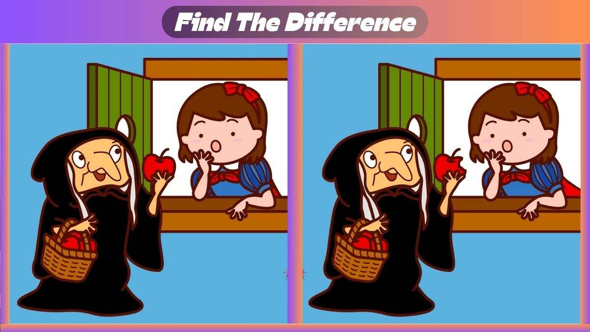 Find 3 Differences In 13 Seconds In This Snow White Scene