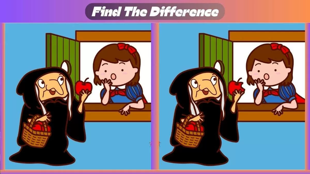 Find 3 Differences In 12 Seconds In This Snow White Scene