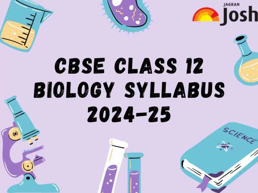 Get the details of CBSE Class 12 Biology Syllabus for the academic year 2024-25