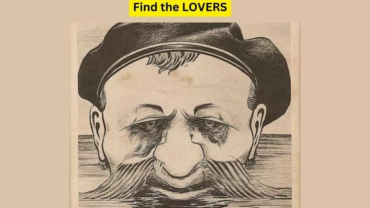 Spot The Lovers Hidden In The Piture!