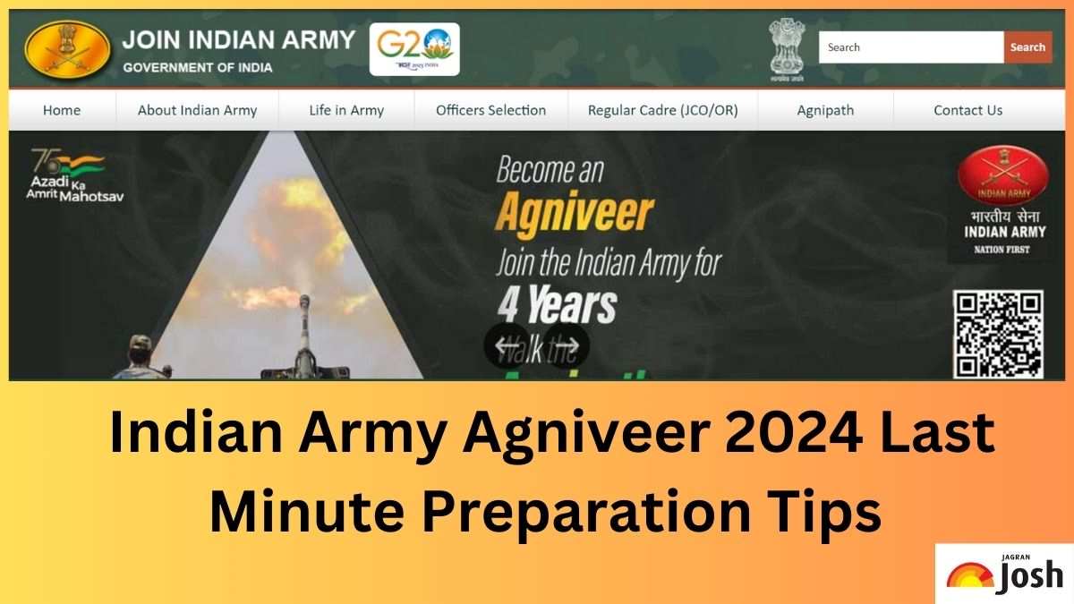 Last Minute Tips to Crack the Indian Army Agniveer Exam