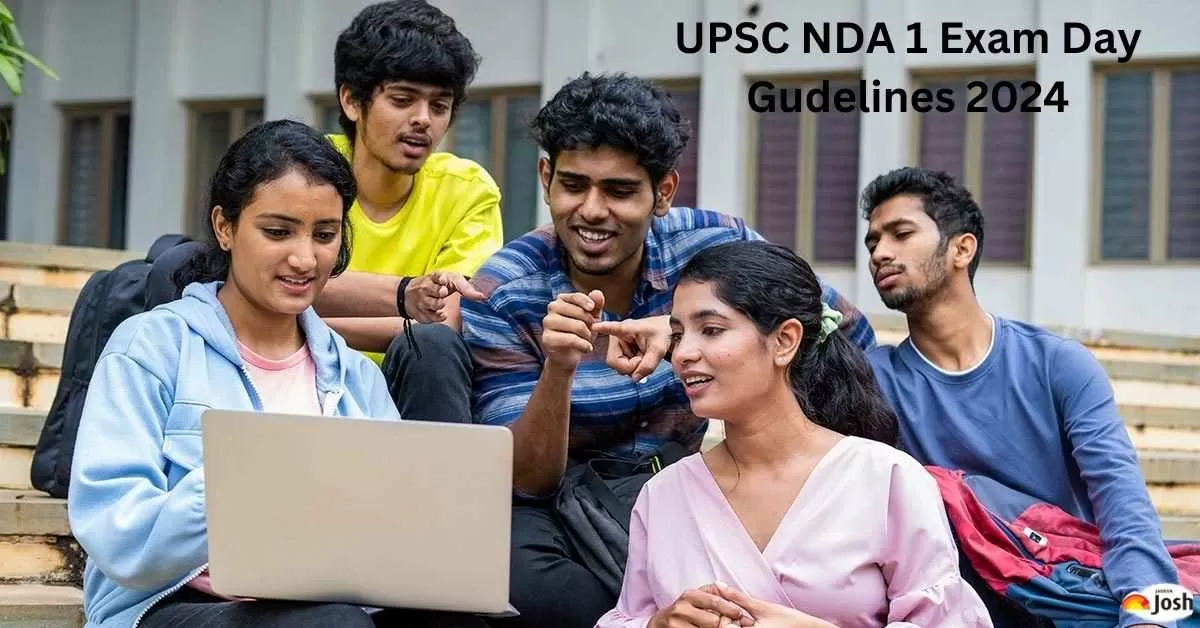 UPSC NDA Exam Day Guidelines 2024