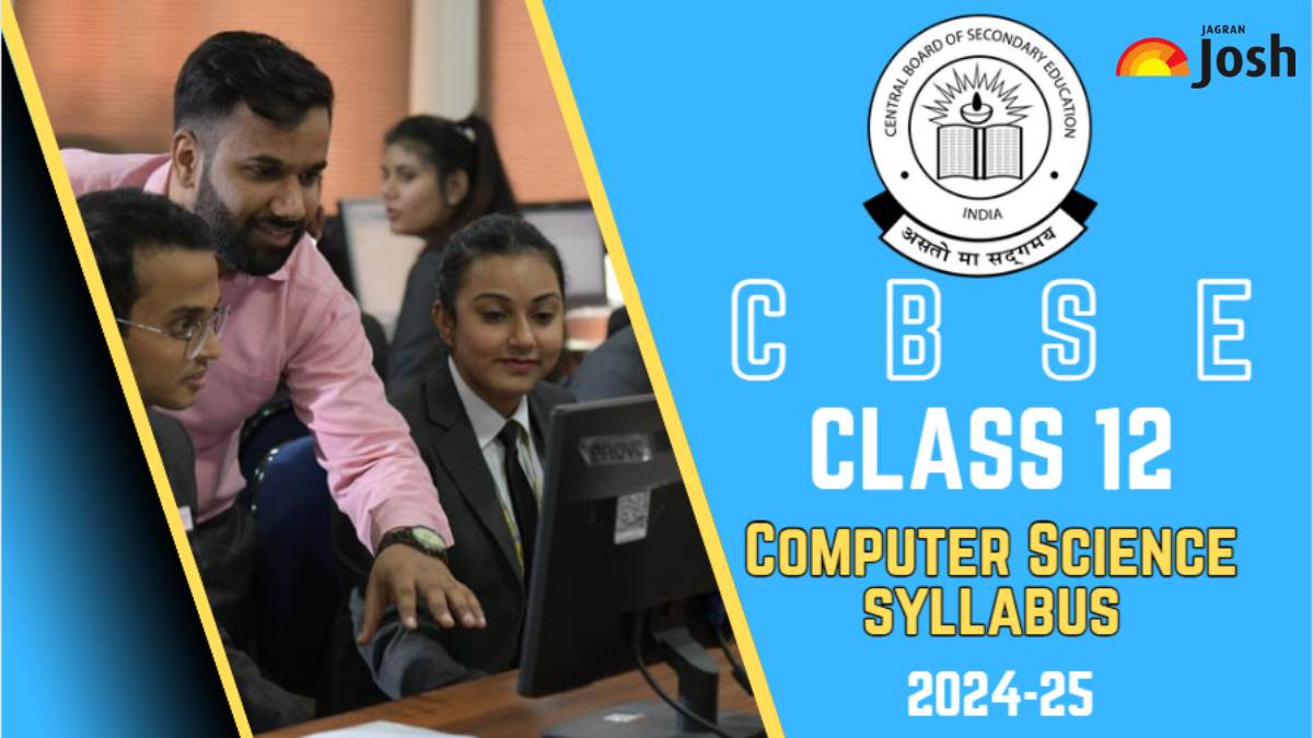 CBSE Class 12 Computer Science Syllabus 20242025 Download PDF