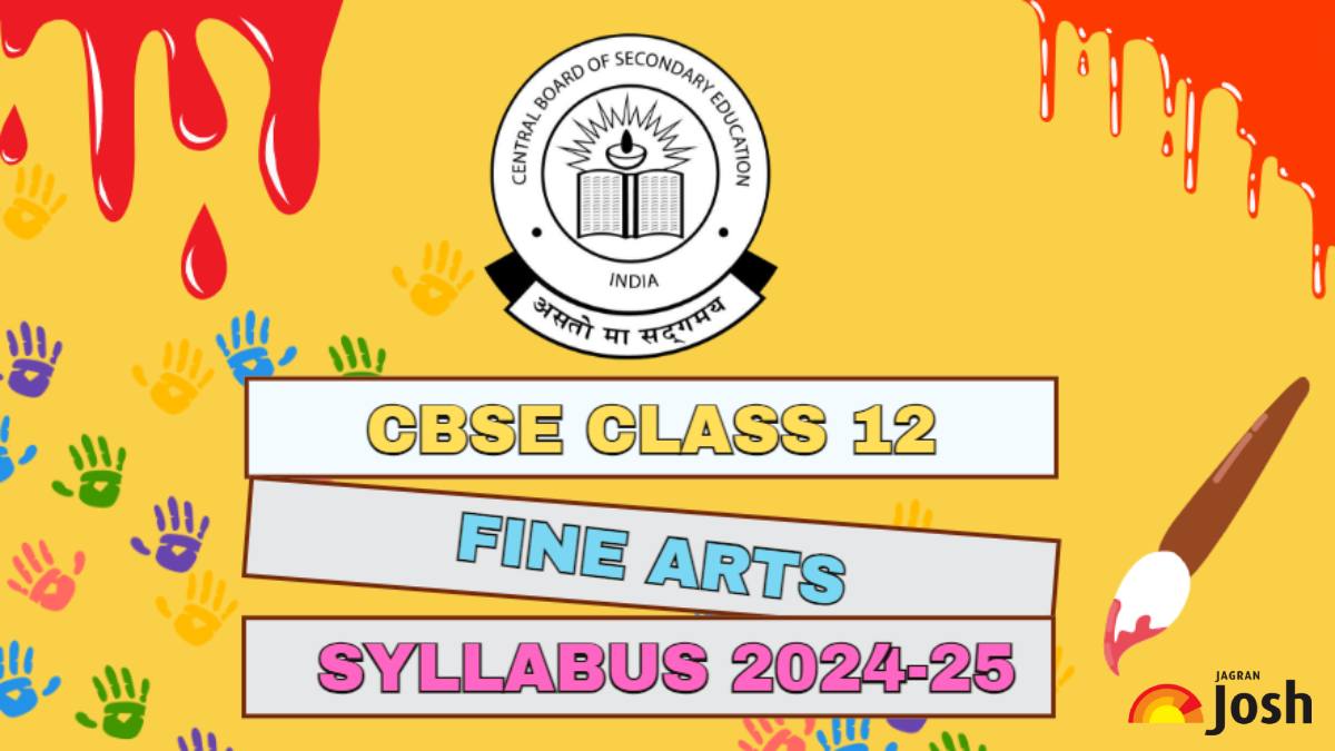 CBSE Class 12 Fine Arts Syllabus 20242025 Download PDF