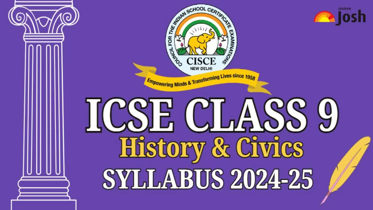 ICSE Class 9 History and Civics Syllabus 2024-2025: Download Class 9th ...