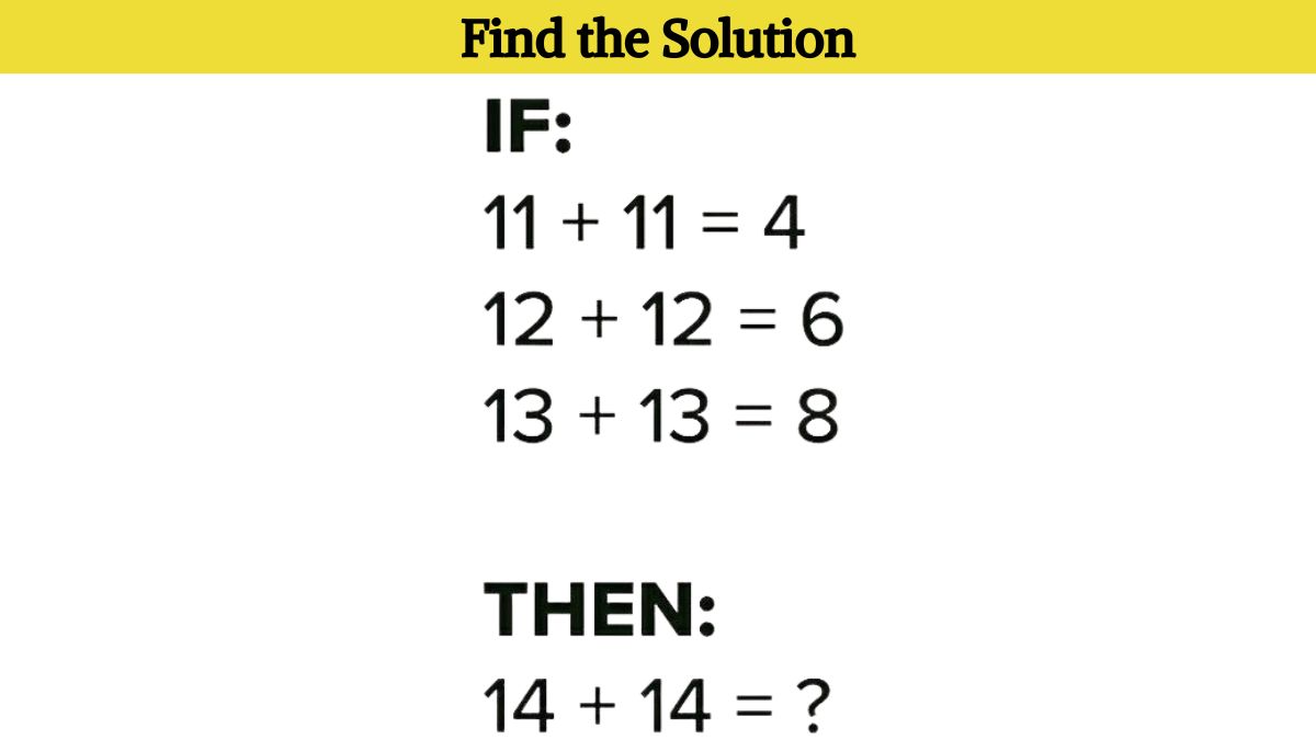 Genius IQ Test: Can you solve the math puzzle in 5 seconds?