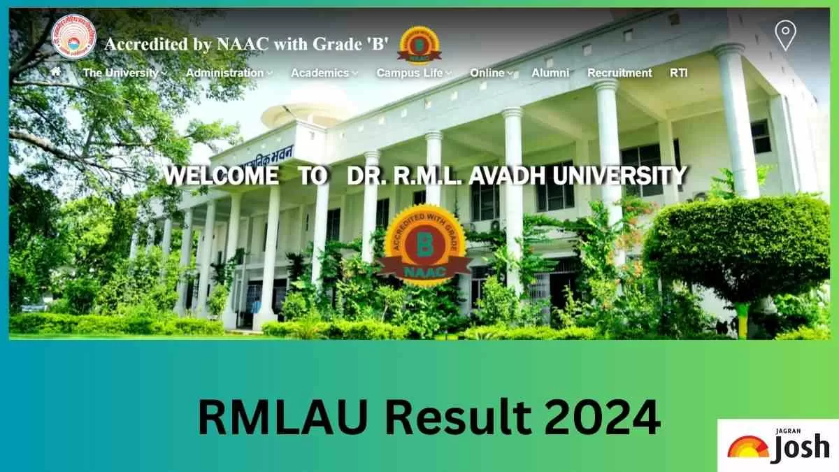 Direct link to download RMLAU Result 2024 PDF here.