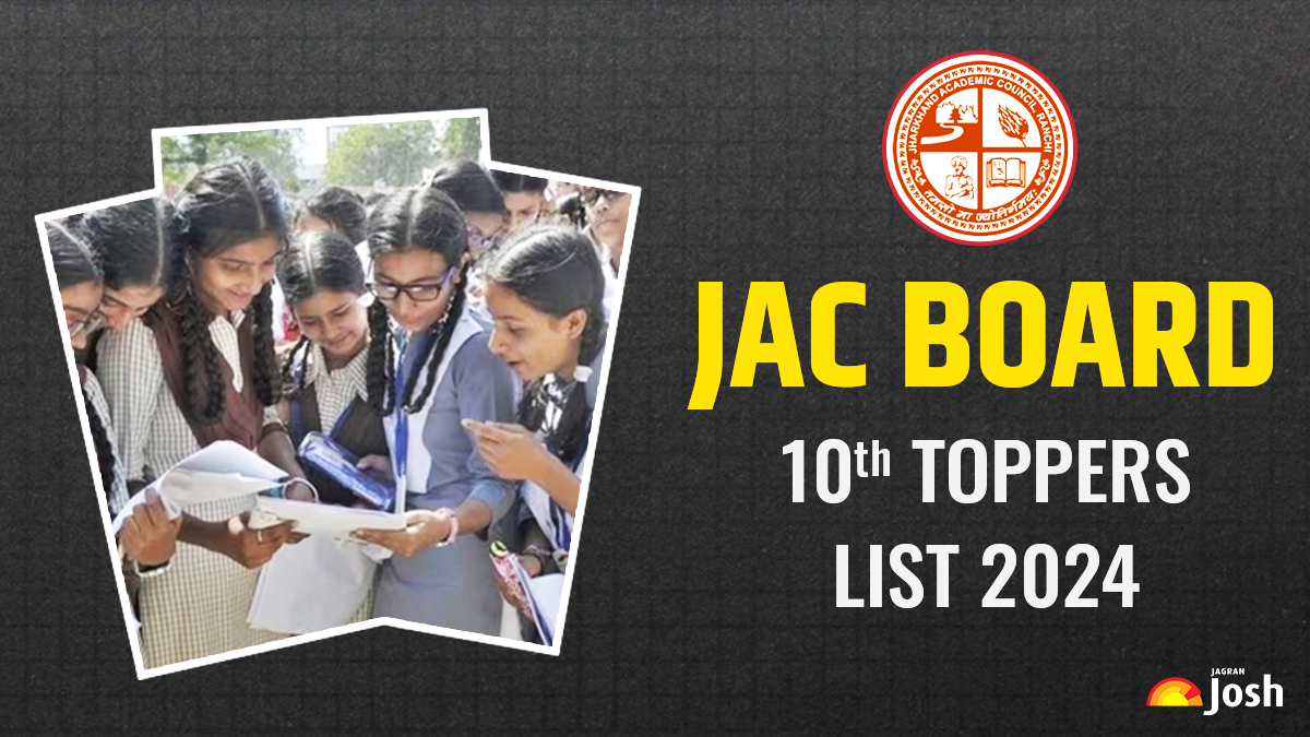 JAC 10th Topper List 2024 Out: Jharkhand Board Class 10 Toppers Name, District-wise, Marks and Percentage