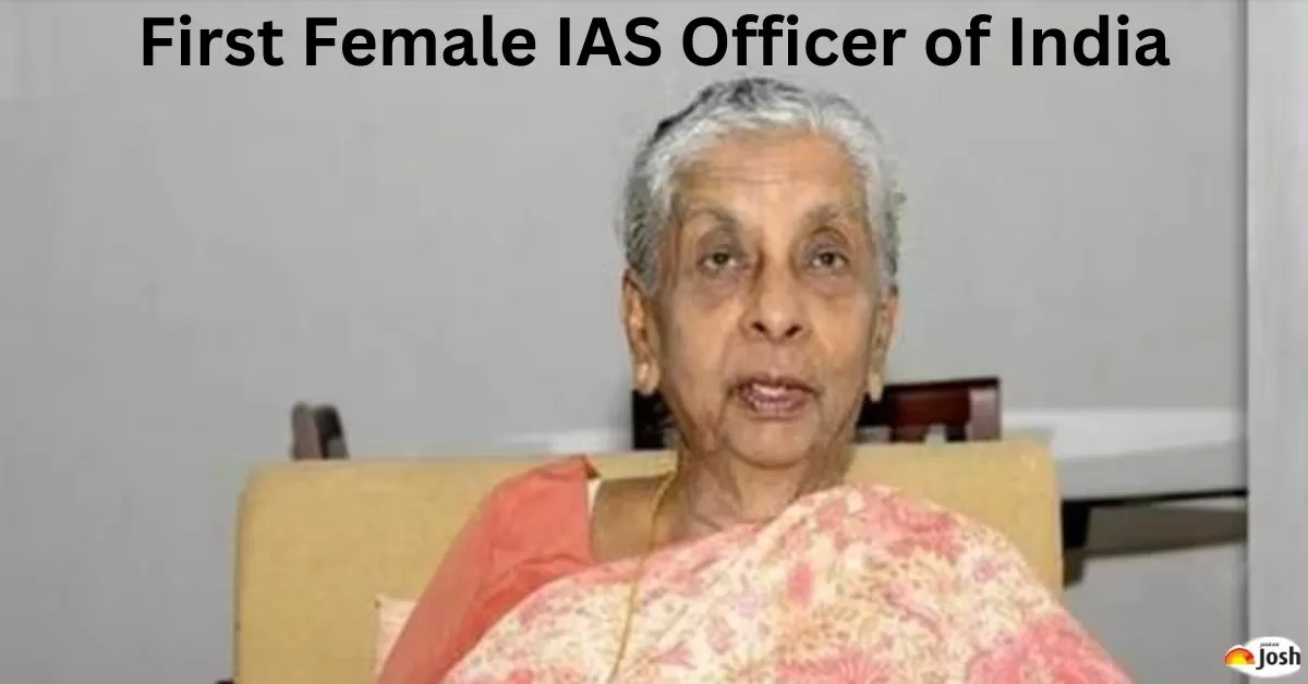 Anna Rajam Malhotra: First Female IAS Officer of India