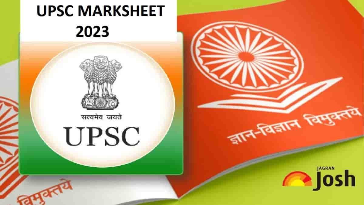 UPSC Marksheet 2024 Released at upsc.gov.in, Aditya Srivastava Scored