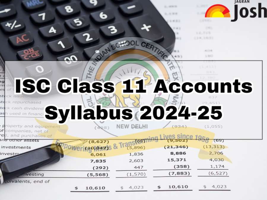 Isc Class 11th Accounts Syllabus 2024 25 Download Class 11 Accounts Syllabus Download Pdf 2022