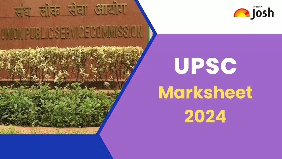 यूपीएससी मार्कशीट 2024 यहां देख सकते हैं