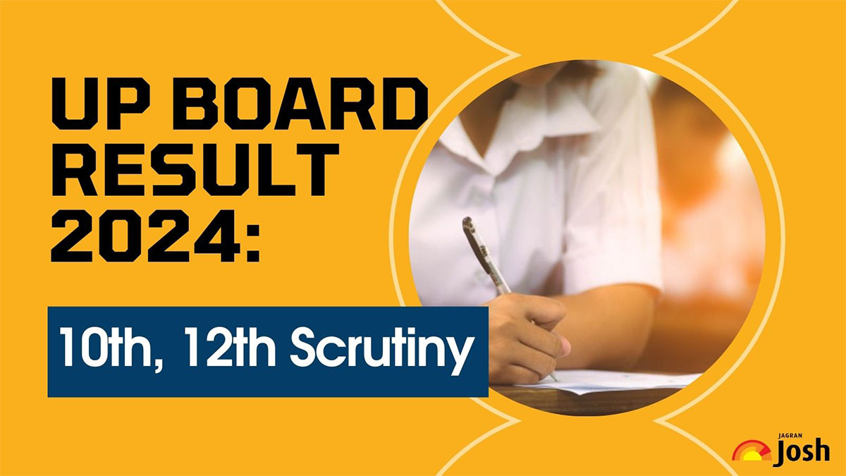 UP Board 10th, 12th Scrutiny 2024: Check Scrutiny Application Form Date and Form Details Soon